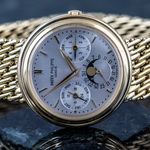 Patek Philippe Grand Complications 3945/1J-011 (2000) - Silver dial 36 mm Yellow Gold case (2/8)