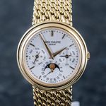 Patek Philippe Grand Complications 3945/1J-011 (2000) - Zilver wijzerplaat 36mm Geelgoud (3/8)