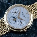 Patek Philippe Grand Complications 3945/1J-011 (2000) - Silver dial 36 mm Yellow Gold case (1/8)