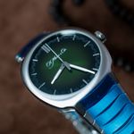 H. Moser & Cie. Unknown 6200-1200 (2022) - Zwart wijzerplaat 40mm Staal (1/8)