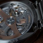 H. Moser & Cie. Unknown 6200-1200 (2022) - Zwart wijzerplaat 40mm Staal (7/8)