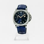 Panerai Luminor Due Luna PAM01179 (2024) - Blauw wijzerplaat 38mm Staal (1/1)