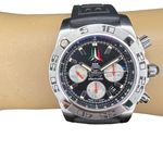 Breitling Chronomat 44 AB01104D/BC62/153S (2022) - Zwart wijzerplaat 44mm Staal (2/7)