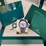 Rolex Daytona 116500LN (2023) - Wit wijzerplaat 40mm Staal (1/3)