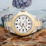Rolex Yacht-Master 40 16623 (2013) - White dial 40 mm Gold/Steel case (2/8)