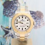 Rolex Yacht-Master 40 16623 (2013) - White dial 40 mm Gold/Steel case (3/8)