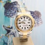 Rolex Yacht-Master 40 16623 (2013) - White dial 40 mm Gold/Steel case (6/8)