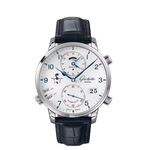 Glashütte Original Senator Cosmopolite 1-89-02-03-02-01 (2023) - Wit wijzerplaat 44mm Staal (1/1)