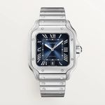 Cartier Santos WSSA0071 (2024) - Blauw wijzerplaat Onbekend Staal (1/1)