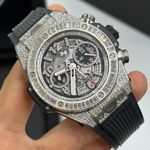 Hublot Big Bang Unico 411.NX.1170.RX.0904 (2024) - Transparant wijzerplaat 45mm Titanium (7/8)