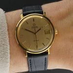 Omega De Ville 166.0086 (1970) - Champagne dial 35 mm Gold/Steel case (2/8)