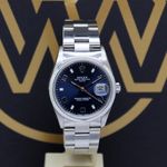 Rolex Oyster Perpetual Date 15200 (2001) - Blue dial 34 mm Steel case (1/7)