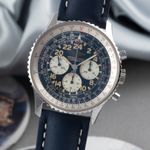 Breitling Navitimer Cosmonaute A12022 (2001) - Zwart wijzerplaat 41mm Staal (3/8)