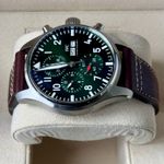 IWC Pilot Chronograph IW378005 (2024) - Groen wijzerplaat 43mm Staal (5/7)