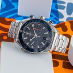 Omega Seamaster Planet Ocean Chronograph 215.30.46.51.03.001 (Unknown (random serial)) - Blue dial 46 mm Steel case (2/8)