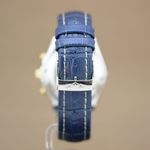Breitling Chronomat 81950 (1985) - Blue dial 39 mm Gold/Steel case (7/8)