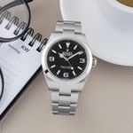 Rolex Explorer 224270 (Unknown (random serial)) - Black dial 40 mm Steel case (1/8)