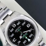 Rolex Air-King 126900 (2024) - Zwart wijzerplaat 40mm Staal (4/8)