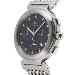 IWC Da Vinci Chronograph IW372805 (2000) - Zwart wijzerplaat 37mm Staal (5/8)