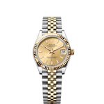 Rolex Datejust 31 278273 (2024) - Champagne wijzerplaat 31mm Staal (1/8)