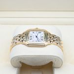 Cartier Panthère 1060 (1995) - White dial 28 mm Yellow Gold case (3/8)
