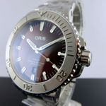 Oris Aquis Date 01 733 7730 4153-07 8 24 05PEB (2024) - Grijs wijzerplaat 44mm Staal (1/8)