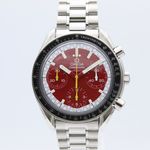 Omega Speedmaster Reduced 3510.61.00 (1993) - Red dial 39 mm Steel case (1/8)