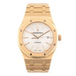 Audemars Piguet Royal Oak Selfwinding 15400OR.OO.1220OR.02 (2019) - Zilver wijzerplaat 41mm Roségoud (1/3)