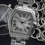 Cartier Roadster W62025V3 (2005) - 38mm Staal (1/8)