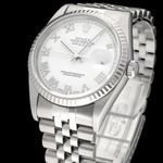 Rolex Datejust 36 16234 (2002) - Silver dial 36 mm Steel case (7/8)