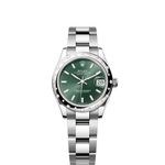 Rolex Datejust 31 278344RBR (2024) - Groen wijzerplaat 31mm Staal (1/1)