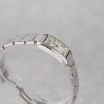 Cartier Tank Française WSTA0005 (Onbekend (willekeurig serienummer)) - Zilver wijzerplaat 30mm Staal (3/8)