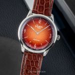 Glashütte Original Sixties 1-39-52-13-02-04 (Unknown (random serial)) - Orange dial 39 mm Steel case (1/8)