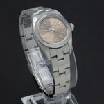 Rolex Oyster Perpetual 76080 (2003) - Roze wijzerplaat 26mm Staal (4/7)