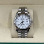 Rolex Datejust 41 126334 (2022) - Wit wijzerplaat 41mm Staal (5/8)