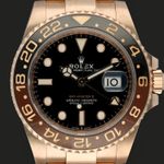 Rolex GMT-Master II 126715CHNR (2021) - Black dial 40 mm Rose Gold case (2/8)