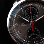 IWC Portuguese Yacht Club Chronograph IW390503 (2015) - Zilver wijzerplaat 44mm Staal (5/8)