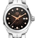 TAG Heuer Link Lady WBC131F.BA0649 (2025) - Zwart wijzerplaat 32mm Staal (1/1)