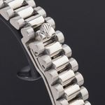 Rolex Lady-Datejust 69179 (1995) - Blue dial 26 mm White Gold case (8/8)