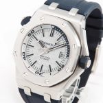 Audemars Piguet Royal Oak Offshore Diver 15710ST.OO.A010CA.01 (2021) - Wit wijzerplaat 42mm Staal (1/8)