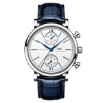 IWC Portofino Chronograph IW391407 (2023) - Zilver wijzerplaat 39mm Staal (1/1)