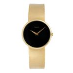 Piaget Altiplano 9025B2 (1980) - Black dial 32 mm Yellow Gold case (1/4)