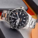 TAG Heuer Aquaracer 500M WAJ2114.BA0871 (Unknown (random serial)) - Black dial 43 mm Steel case (2/8)