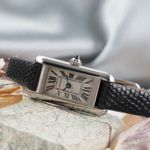 Cartier Tank Louis Cartier W1540856 (1995) - Zilver wijzerplaat 14mm Witgoud (2/8)