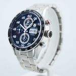 TAG Heuer Carrera Calibre 16 CV2A10 (Onbekend (willekeurig serienummer)) - Zwart wijzerplaat 43mm Staal (2/8)