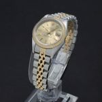 Rolex Lady-Datejust 69173 (1986) - Gold dial 26 mm Gold/Steel case (2/7)