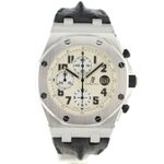 Audemars Piguet Royal Oak Offshore Chronograph 26020ST (2012) - Zwart wijzerplaat 42mm Staal (1/7)