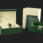 Rolex Lady-Datejust 179173 (2012) - Blue dial 26 mm Gold/Steel case (8/8)