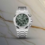 Audemars Piguet Royal Oak Chronograph 26240ST.OO.1320ST.08 (2024) - Black dial 41 mm Steel case (1/2)