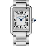 Cartier Tank WSTA0121 (2026) - Zilver wijzerplaat 22mm Staal (1/1)
